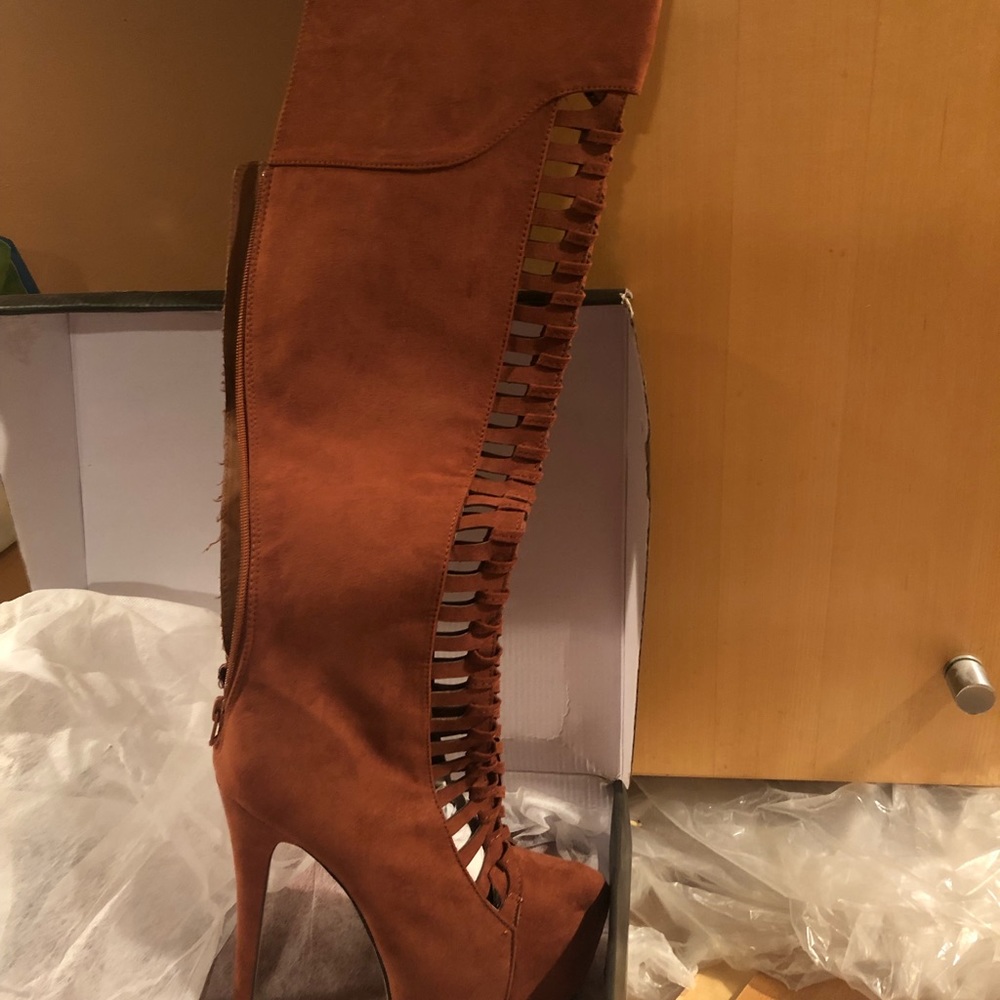 Knee-high boots